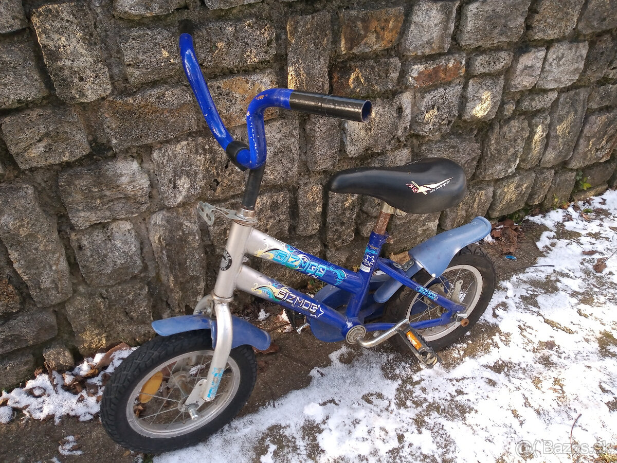 detský modrý bicyklik Gizmoo - 2