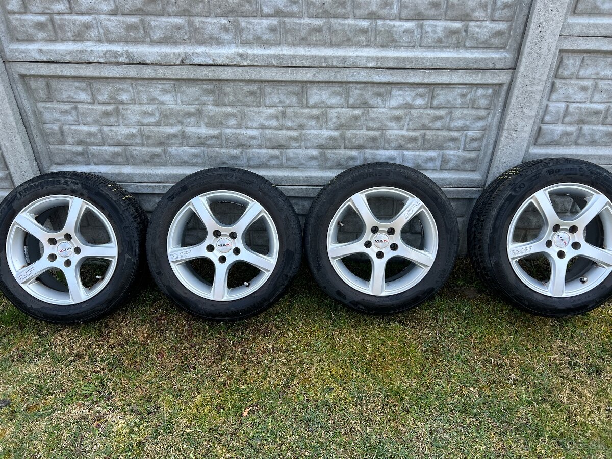 Predám sadu 4 ks hliníkových diskov značky MAK - 2