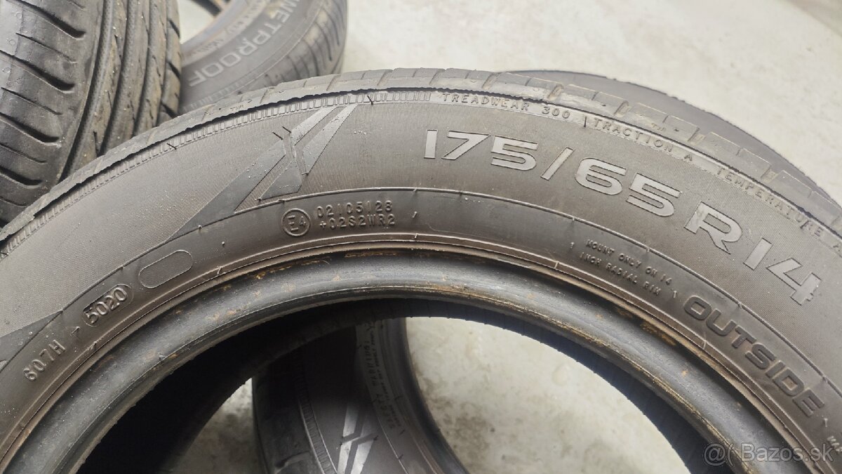 Letné pneumatiky Nokian Wetproof 175/65/r14 82T - 2