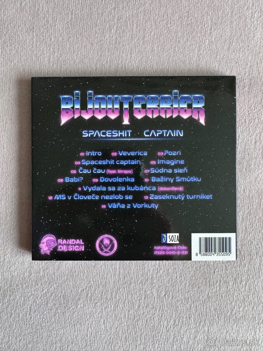 Cd Bijouterrier - Spaceshit Captain (nové) - 2