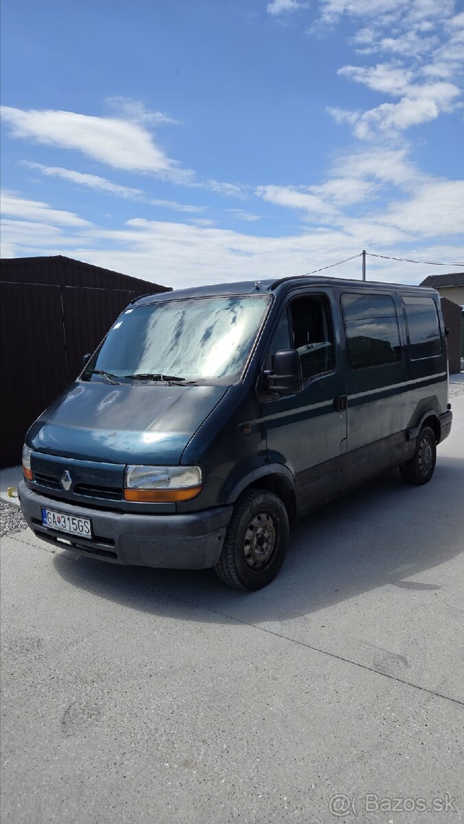 Renault master 2.8 diesel nová stk ek - 2