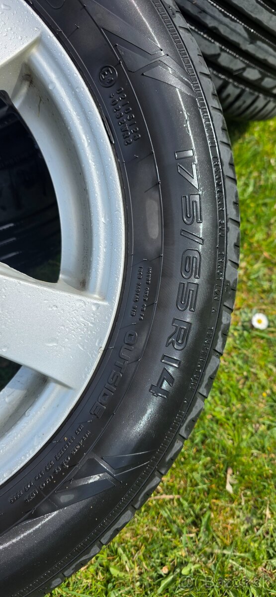Predám letné pneumatiky 175/65 R14 - 2