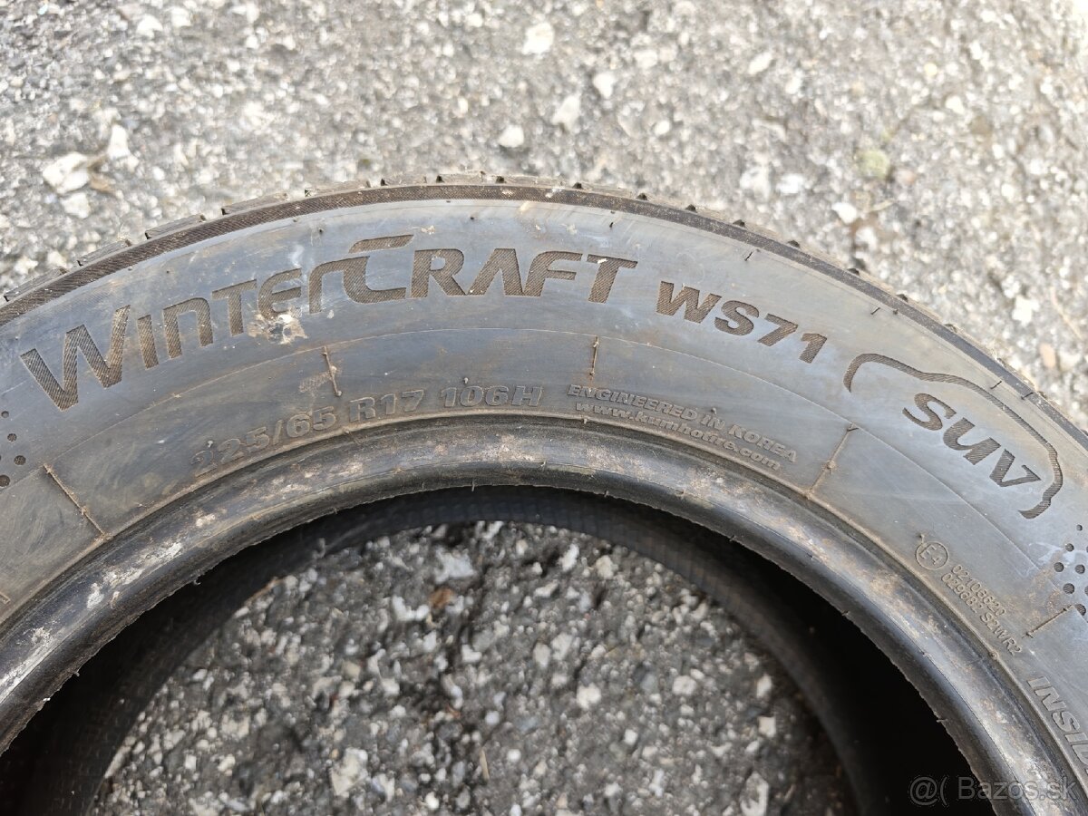 Kumho 225/65R17 zimné 2ks - 2