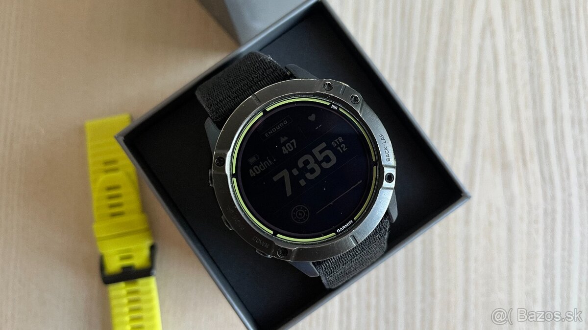 Garmin Enduro Solar Carbon DLC Titanium + extra QuickFit - 2