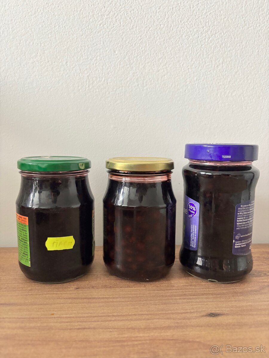 Predám zaváraniny - cviklu, čučoriedky, hrušky - 2