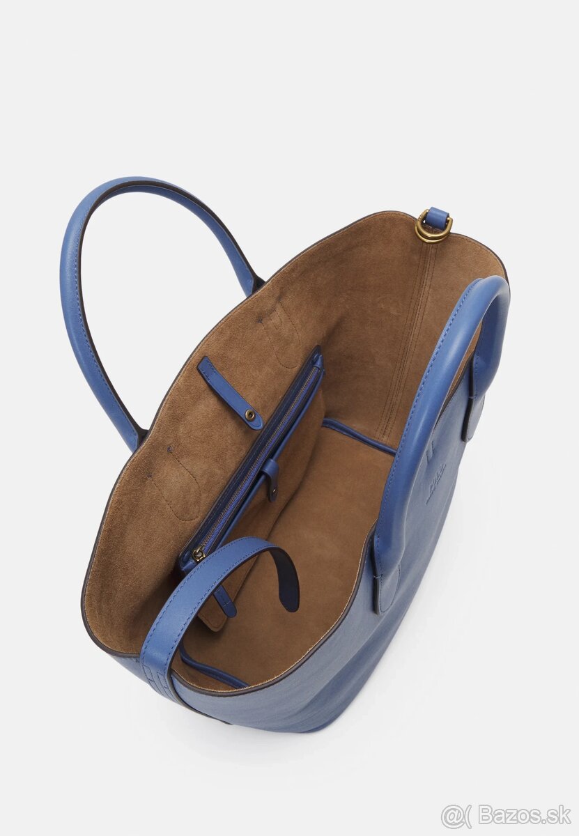 modrá kabelka polo ralph lauren - 2