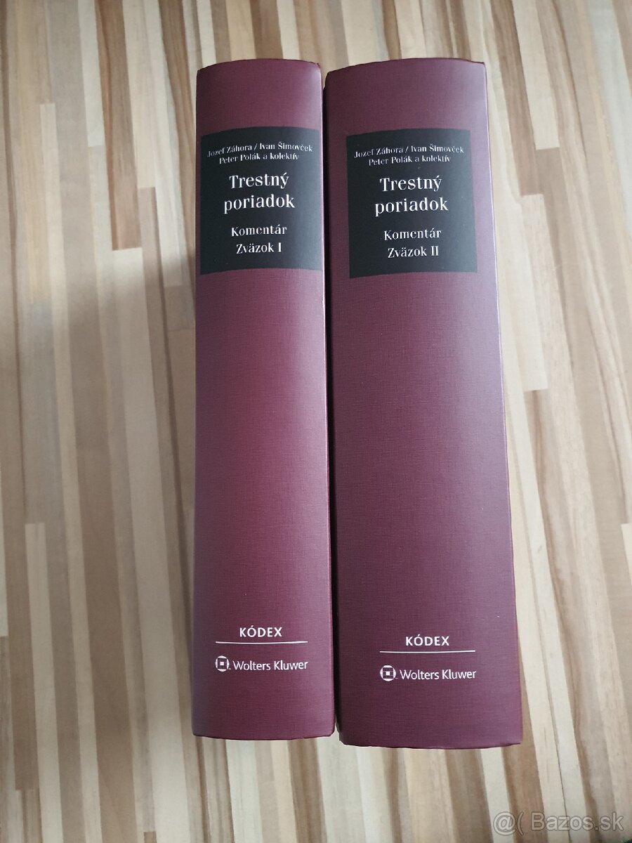 Komentár Trestný poriadok Zväzok I., II. - 2