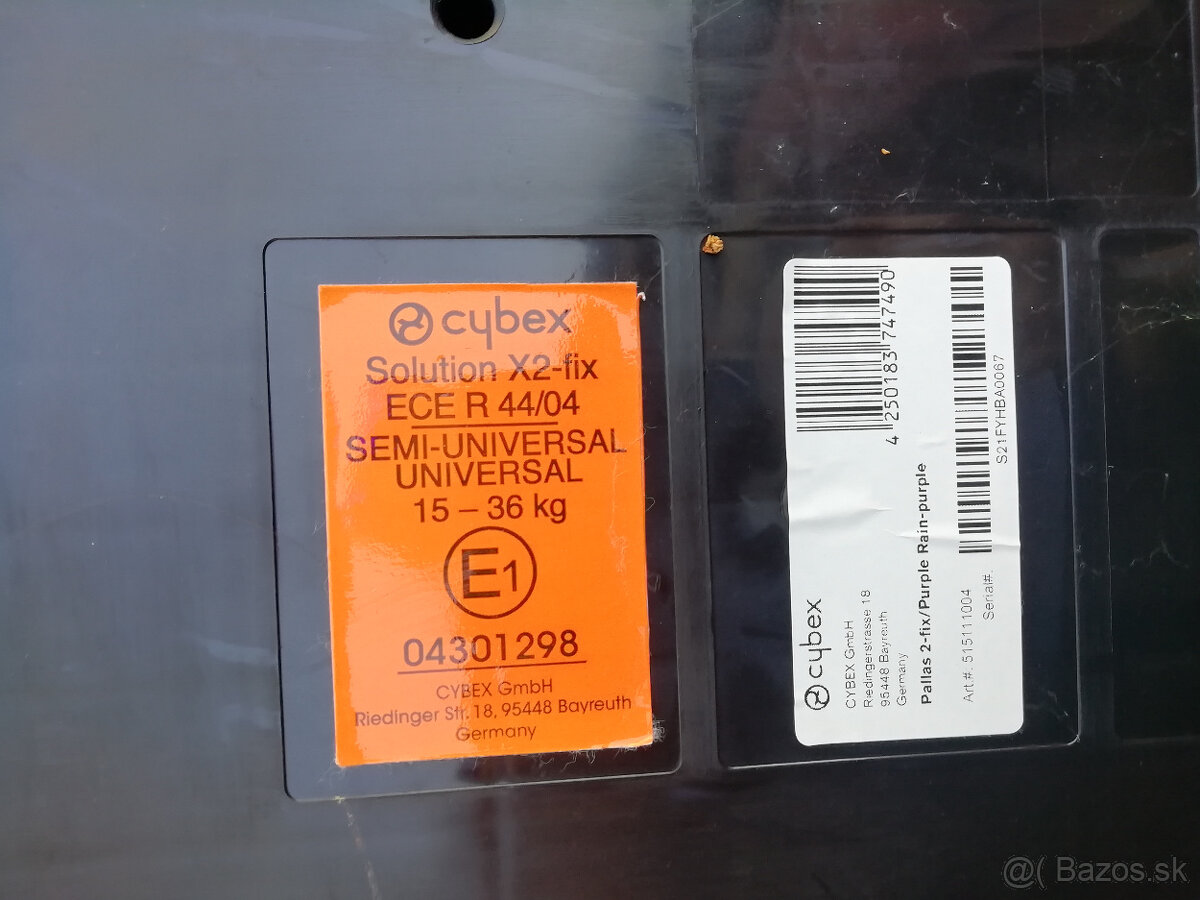 Autosedačka Cybex - 2