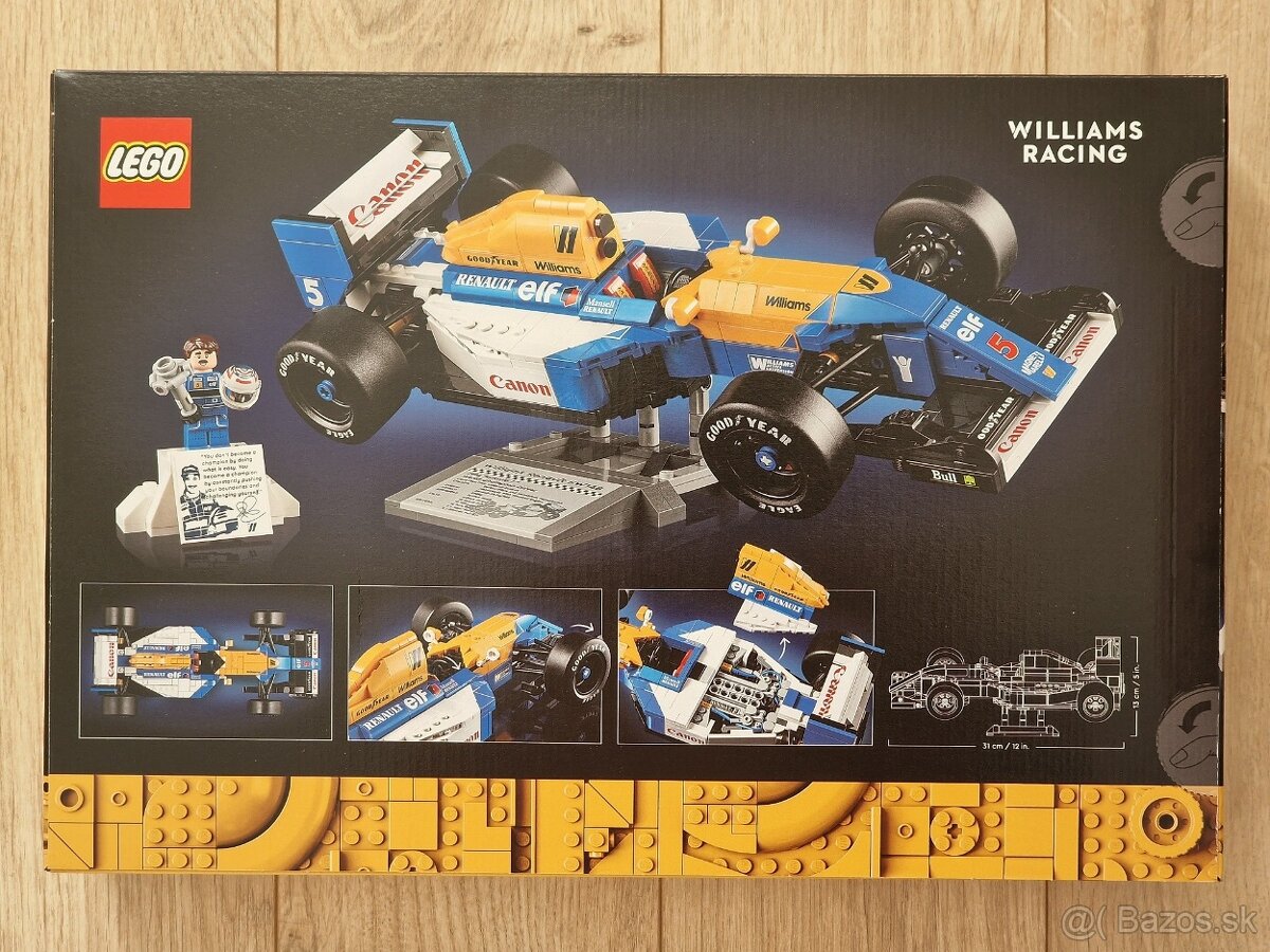 Lego Icons 10353 Williams Racing FW14B a Nigel Mansell - 2