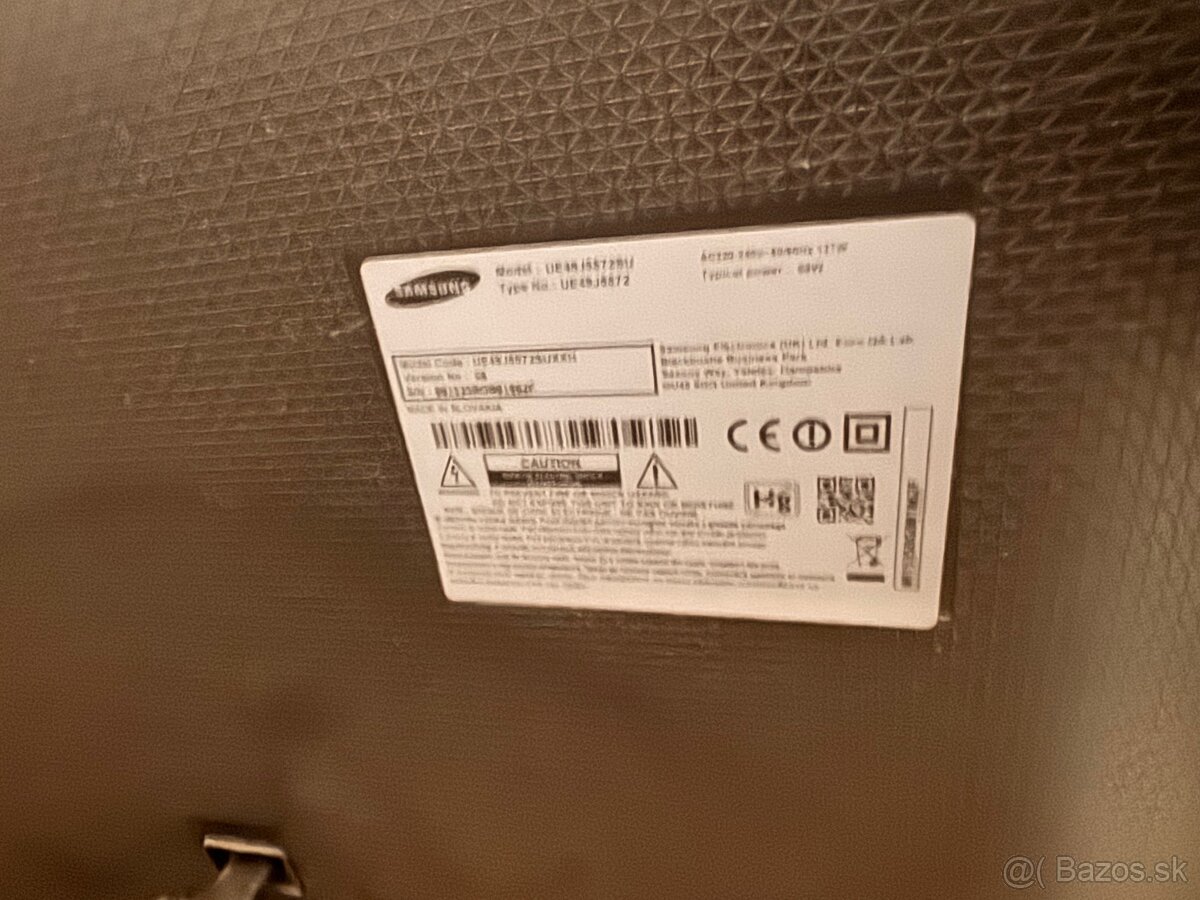 Predám televízor SAMSUNG uhlopriečky 120cm - 2