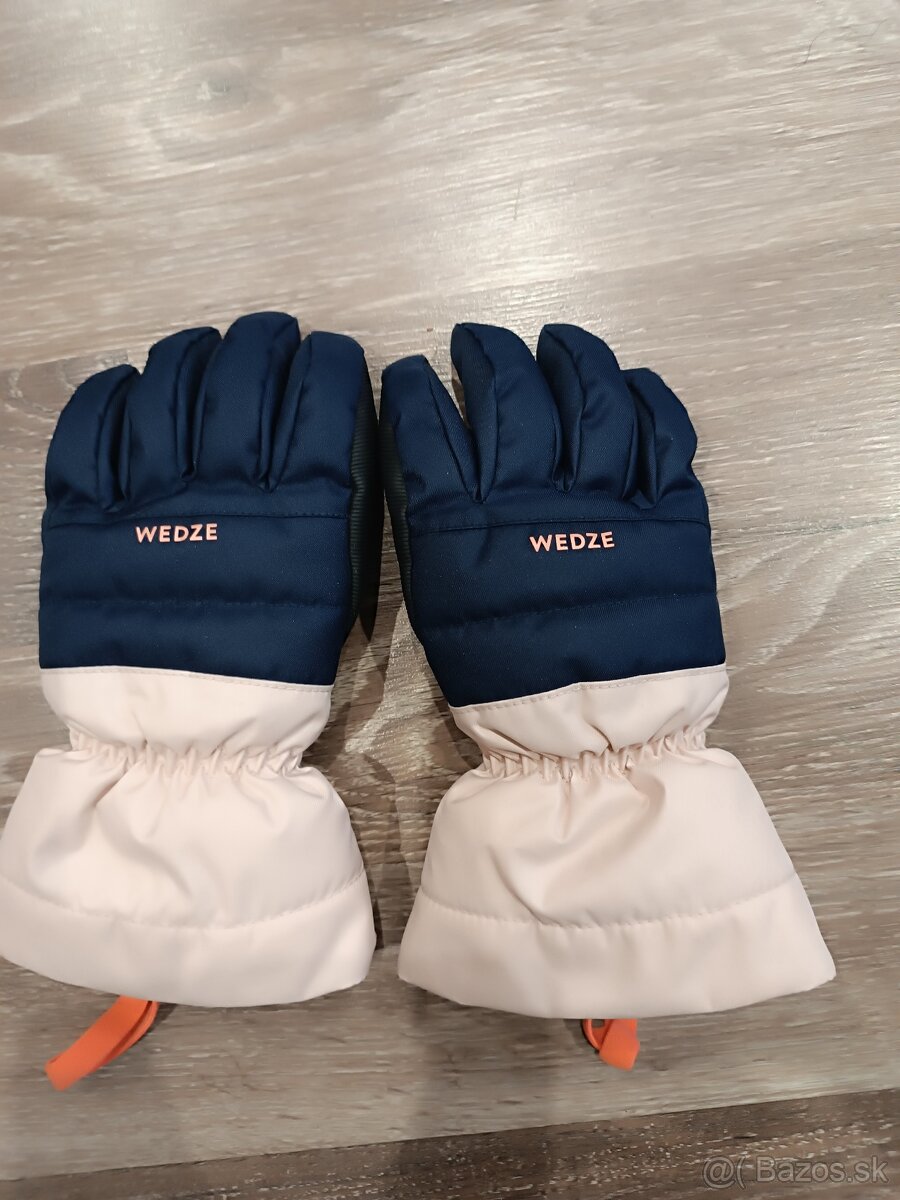 Lyžiarske rukavice dievčenské - 2