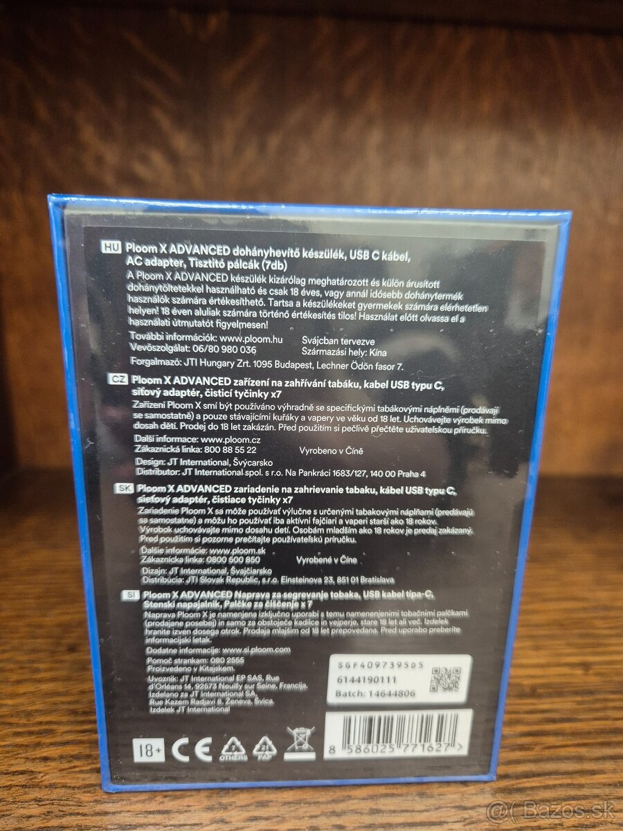 Ploom X Advanced modrý - 2