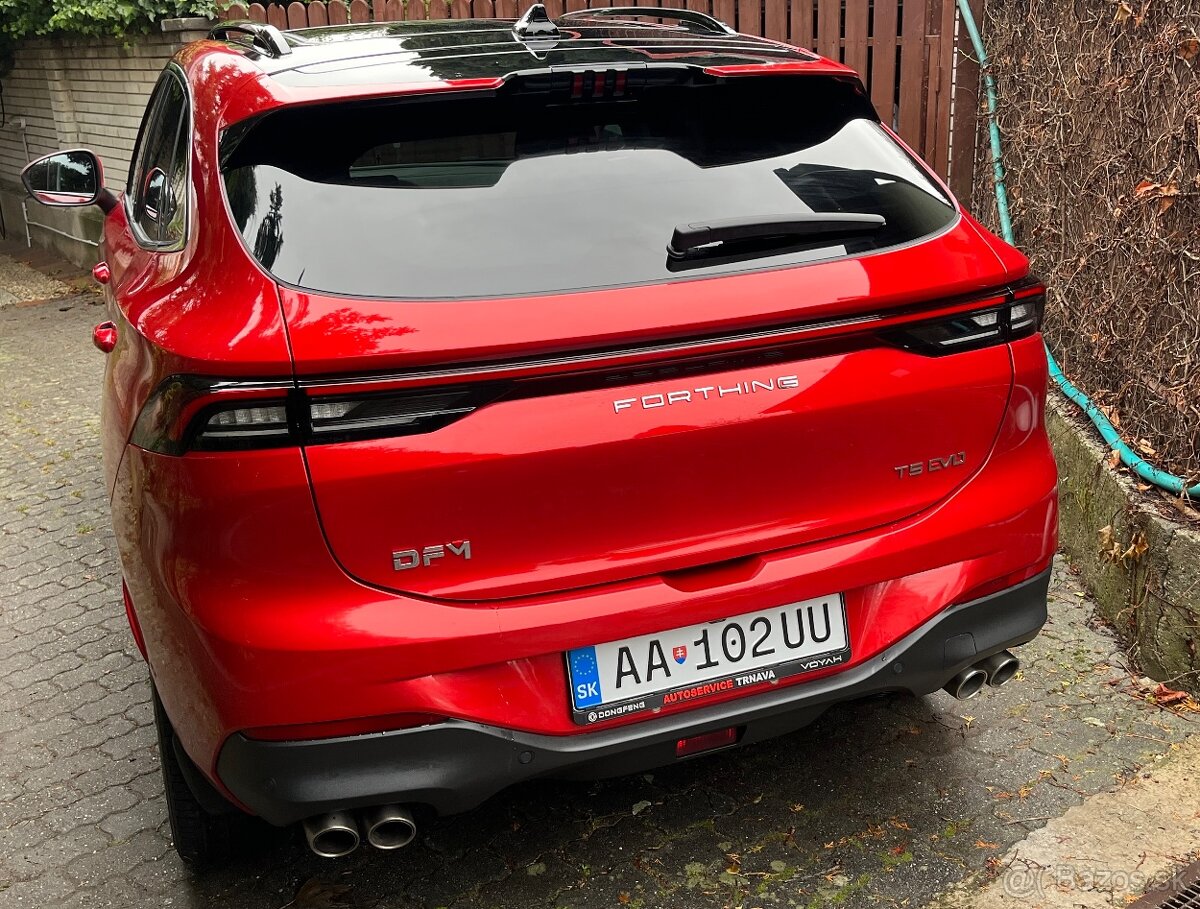 DongFeng T5 EVO 1.5 7DCT DELUXE, nový + pneu, odpočet DPH - 2