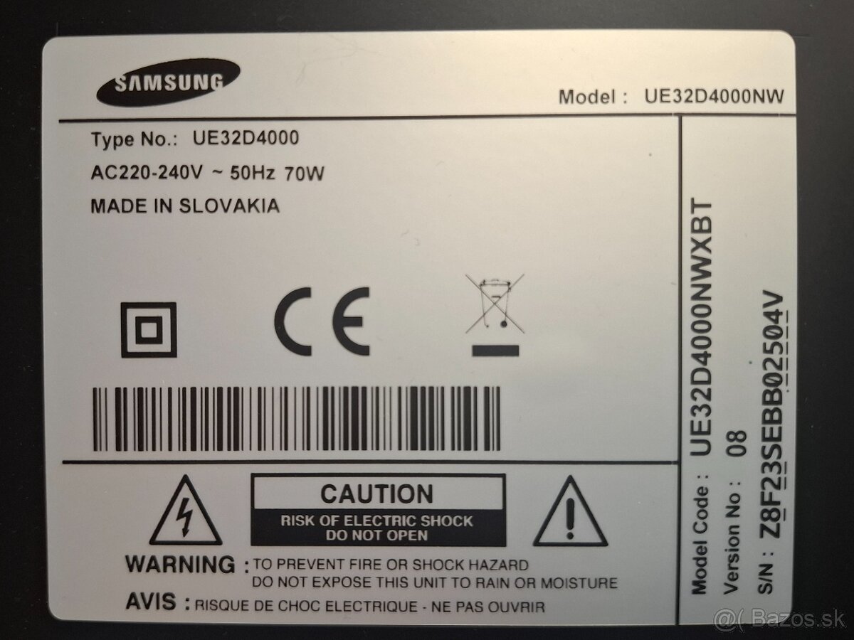 Samsung UE32D4000 - 2