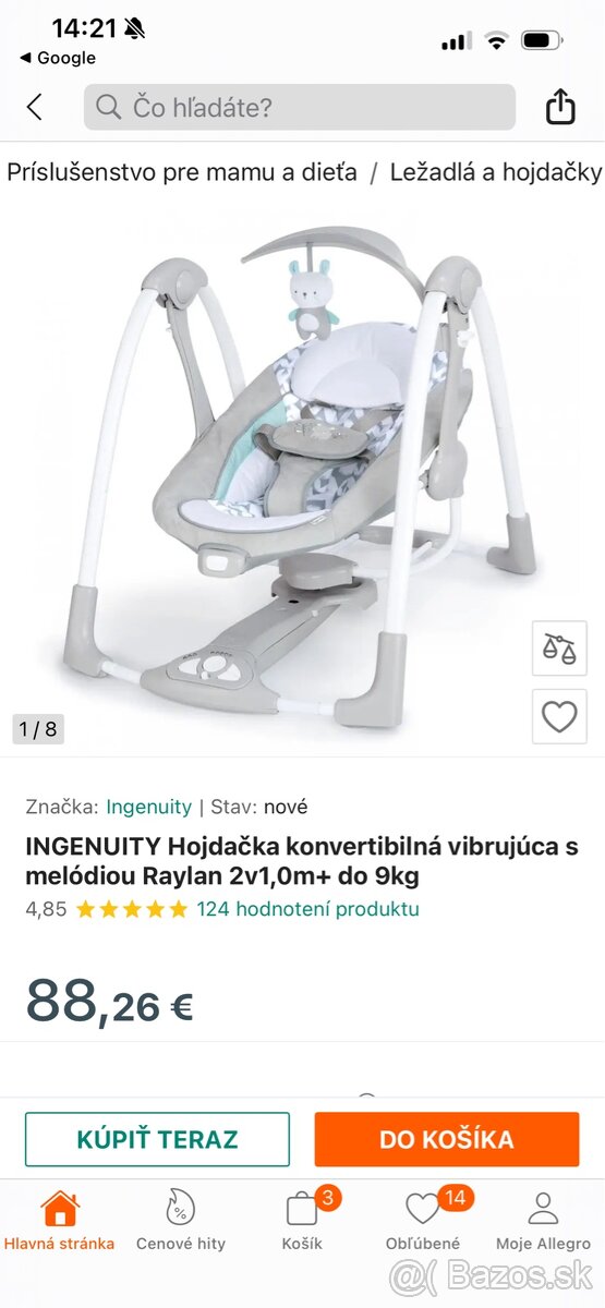 Hojdacie kreslo - Babahinta - 2