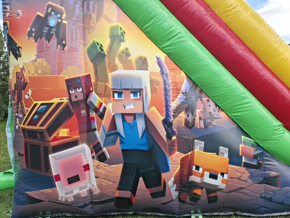 Skakaci hrad Minecraft - 2