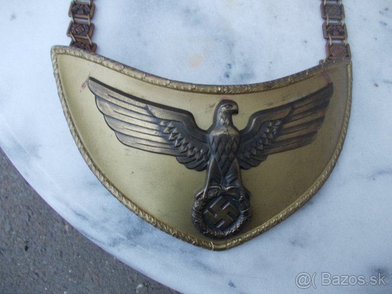 ORGINÁL ŠTÍTEK NA KRK NSDAP - 2