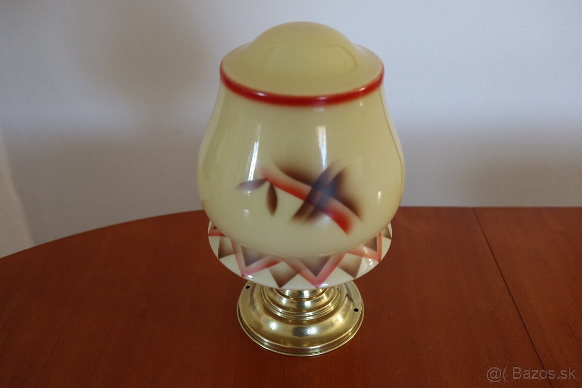 Starožitná stropná lampa. - 2