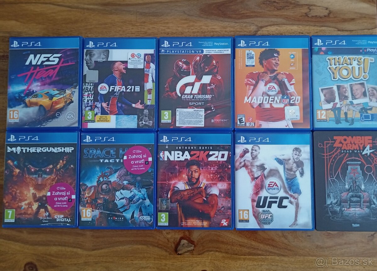 Predám Hry na Playstation 4/Playstation 5 - 2