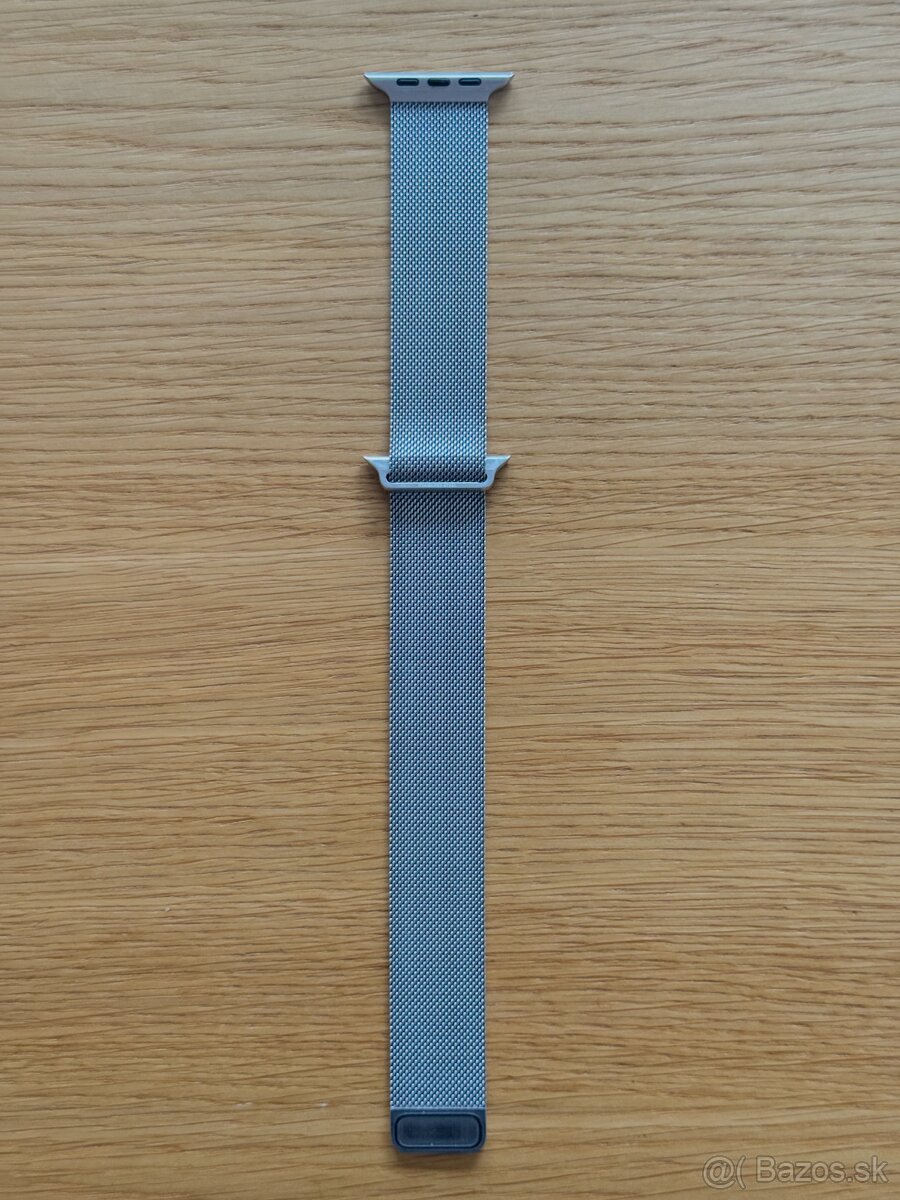 Apple Watch Milaneese Loop 44mm Strieborný - 2