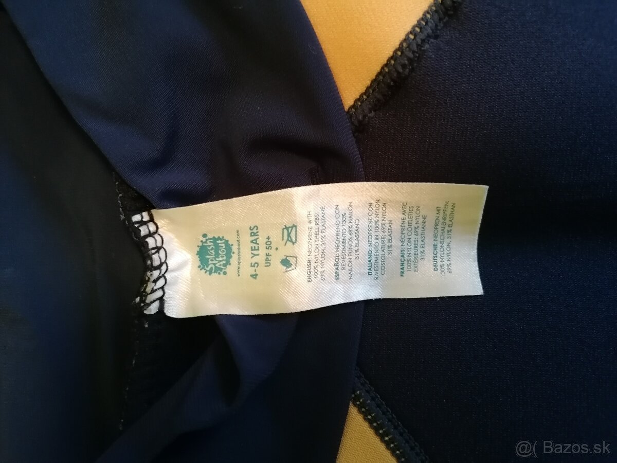 Plavky neoprenove 4-5 rokov - 2