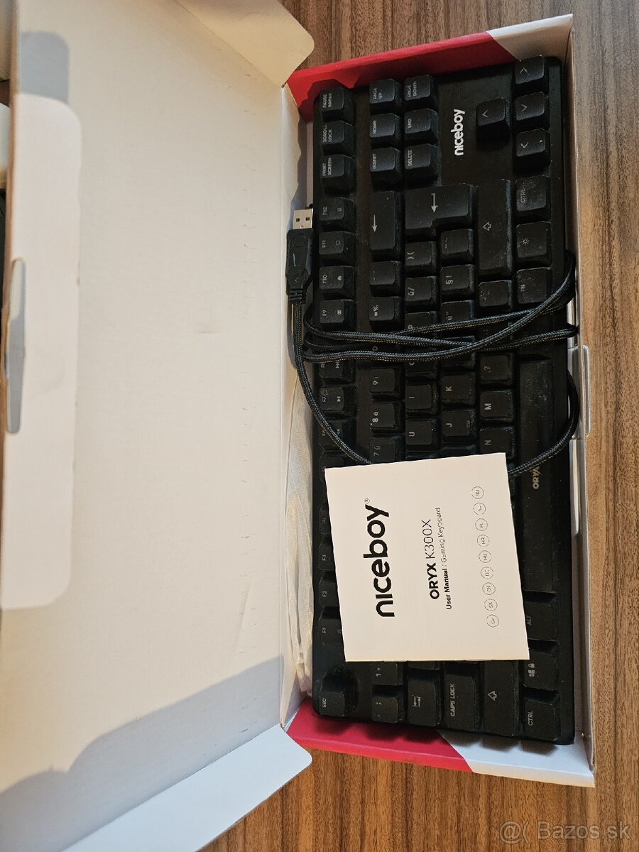 Herná klávesnica Niceboy Oryx K300X - 2