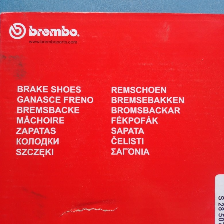Brzdové pakne Brembo - 2