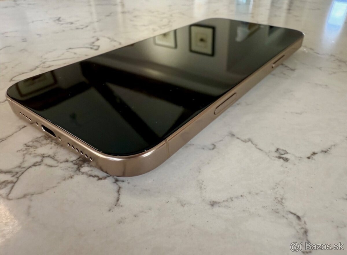 iPhone 16 pro max 256 púštny titán - 2