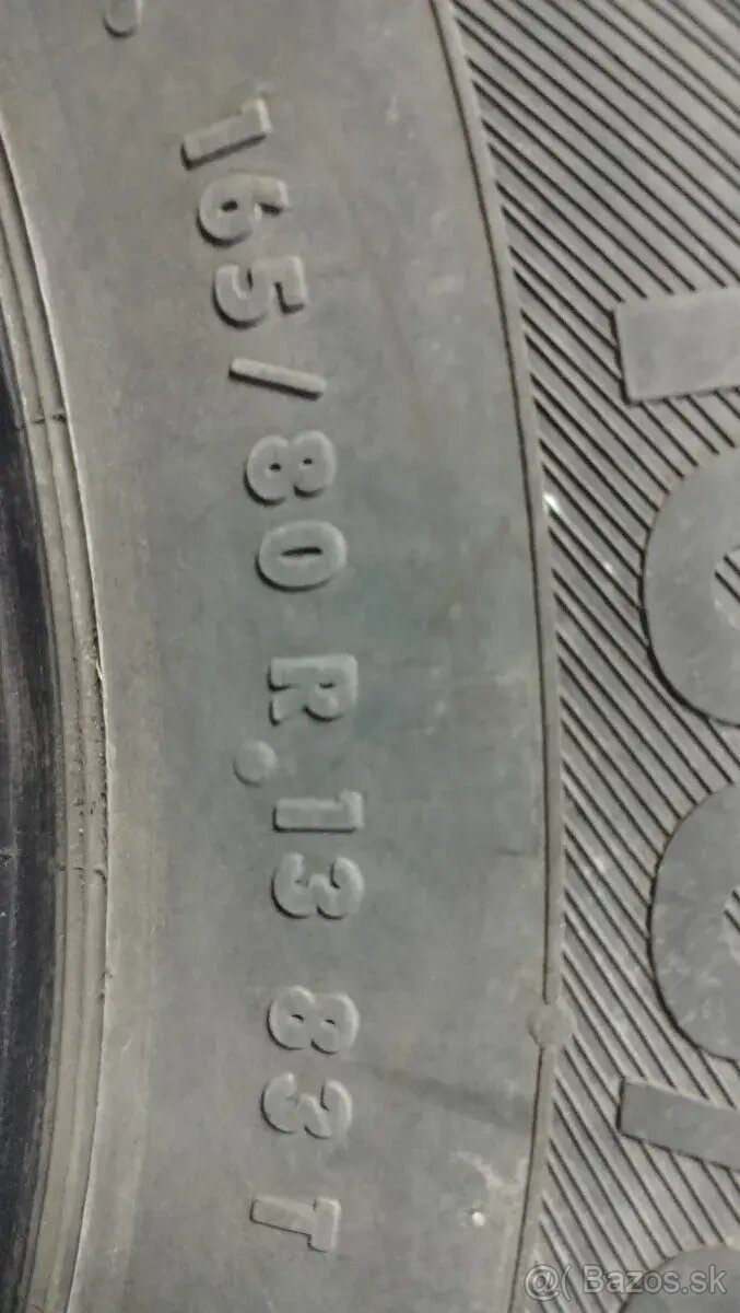 4 zimné pneumatiky 165/80 R13 83T Barum Polaris 3 - 2