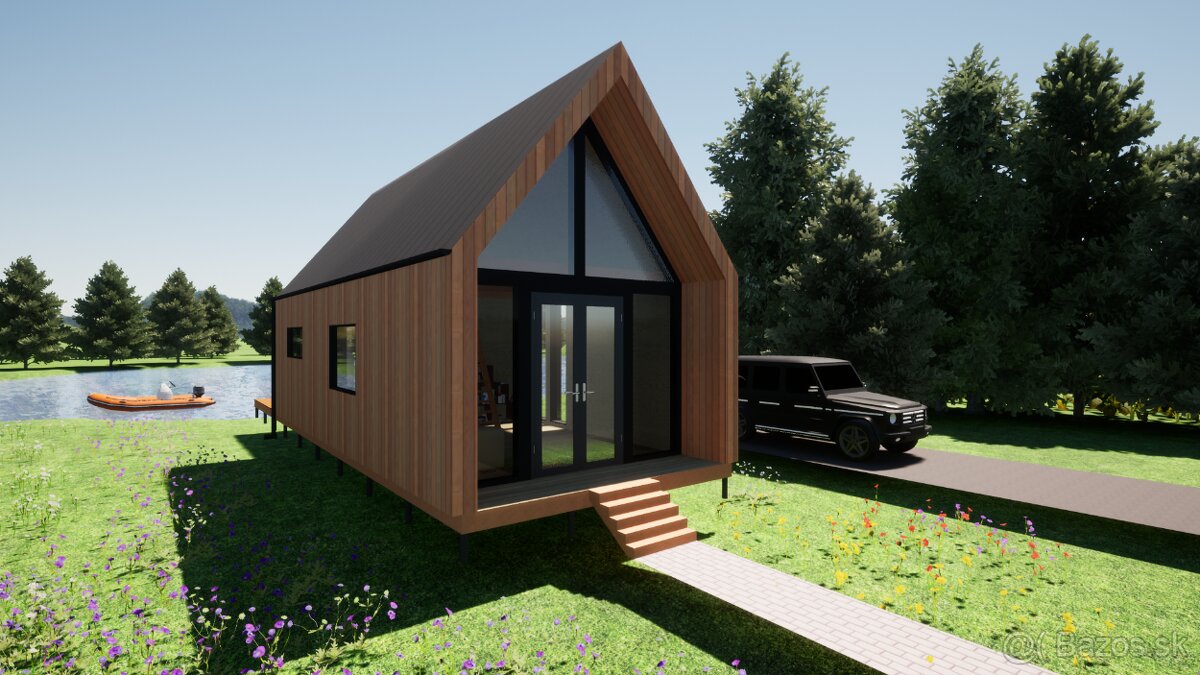 Chata škandinávsky štýl - 2