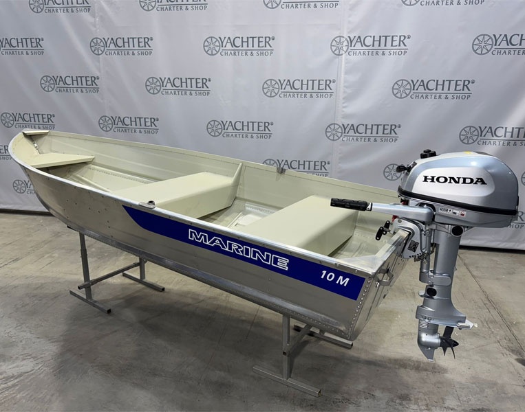 Hliníkový čln Marine 10 M s motorom Honda BF5 - 2