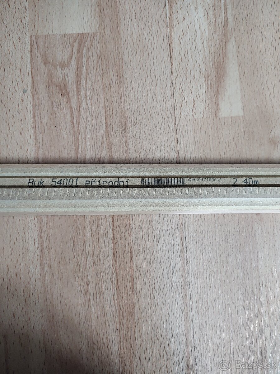 240 CM buková lišta - 2