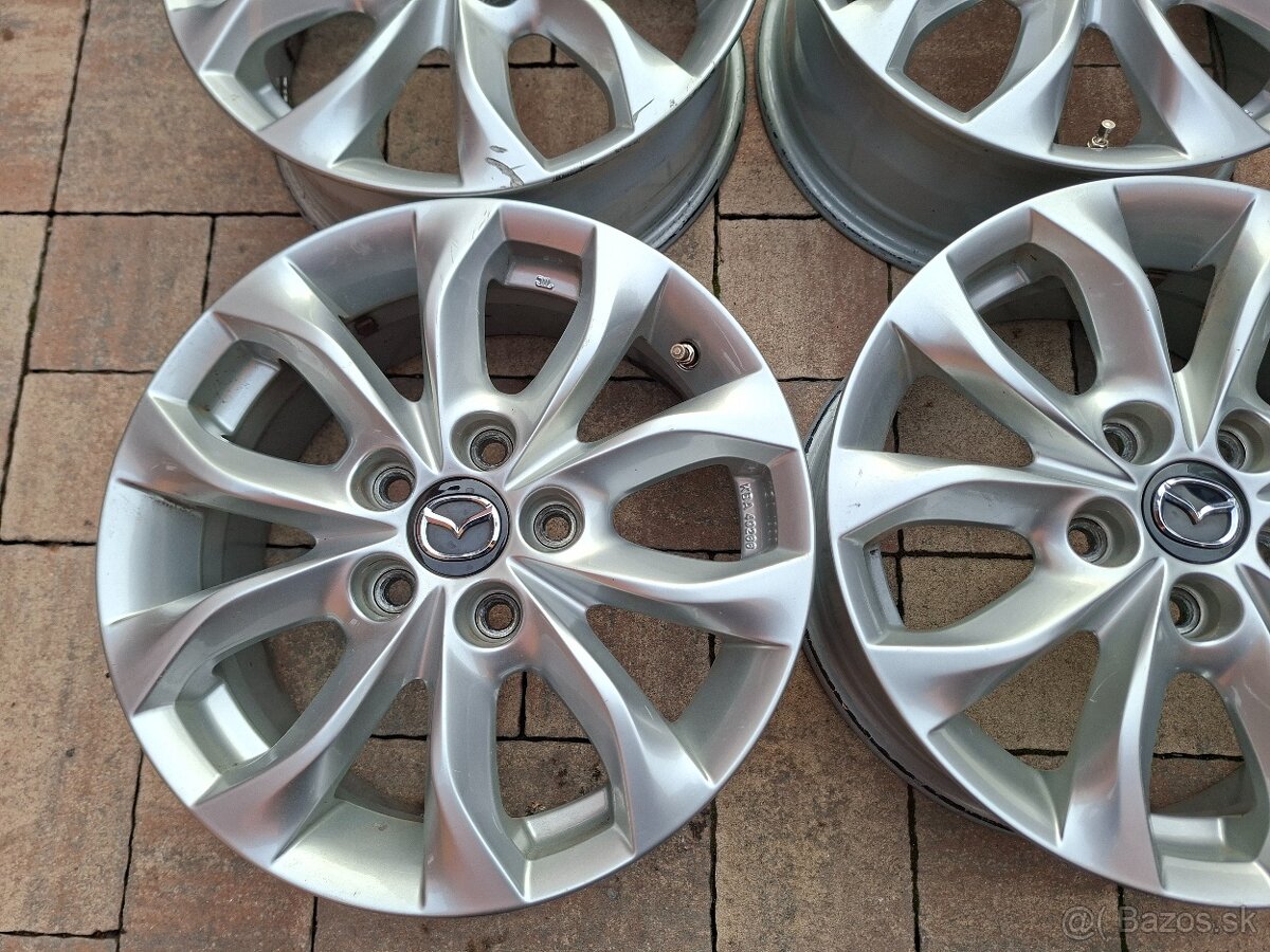 Predám org. hlinikové disky-Mazda-3----R16 - 2