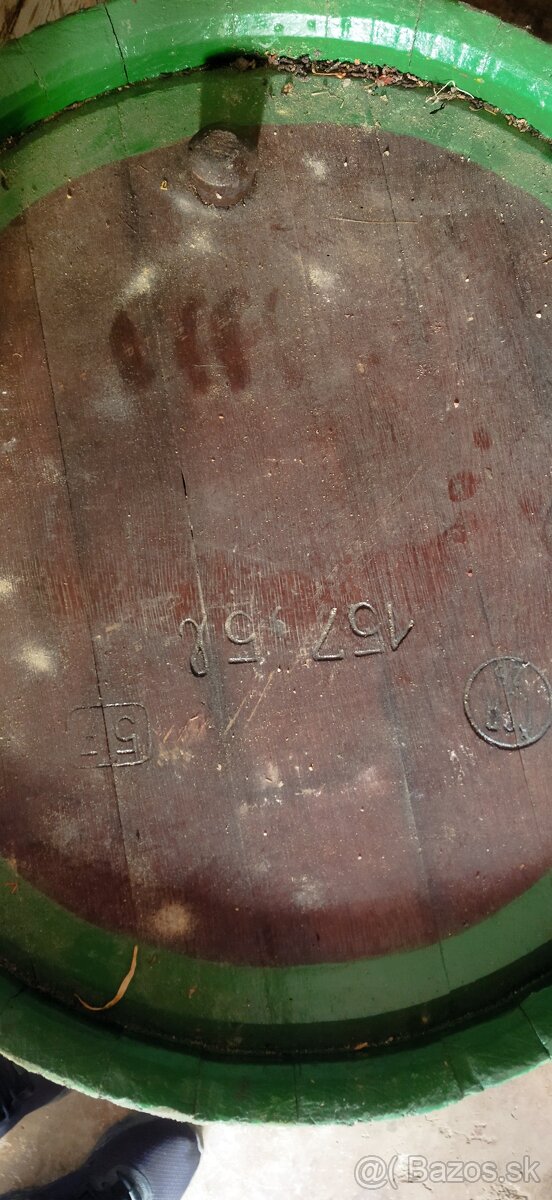 Predám drevený sud na víno - 2