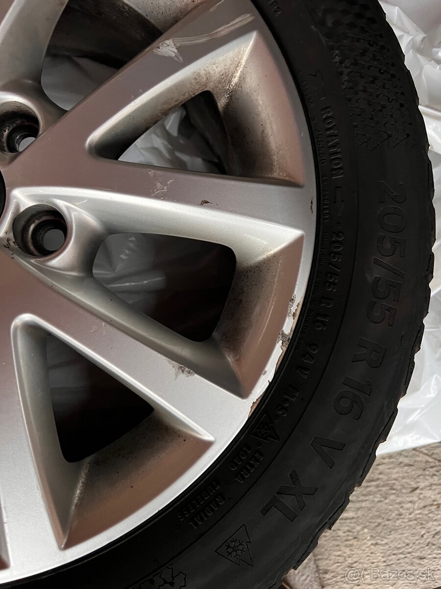 Volkswagen disky 16 palcov - 2