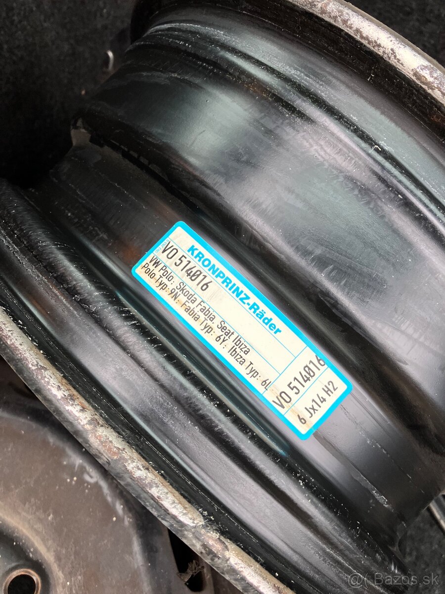 Plechové disky R14 – Škoda / Seat - 2