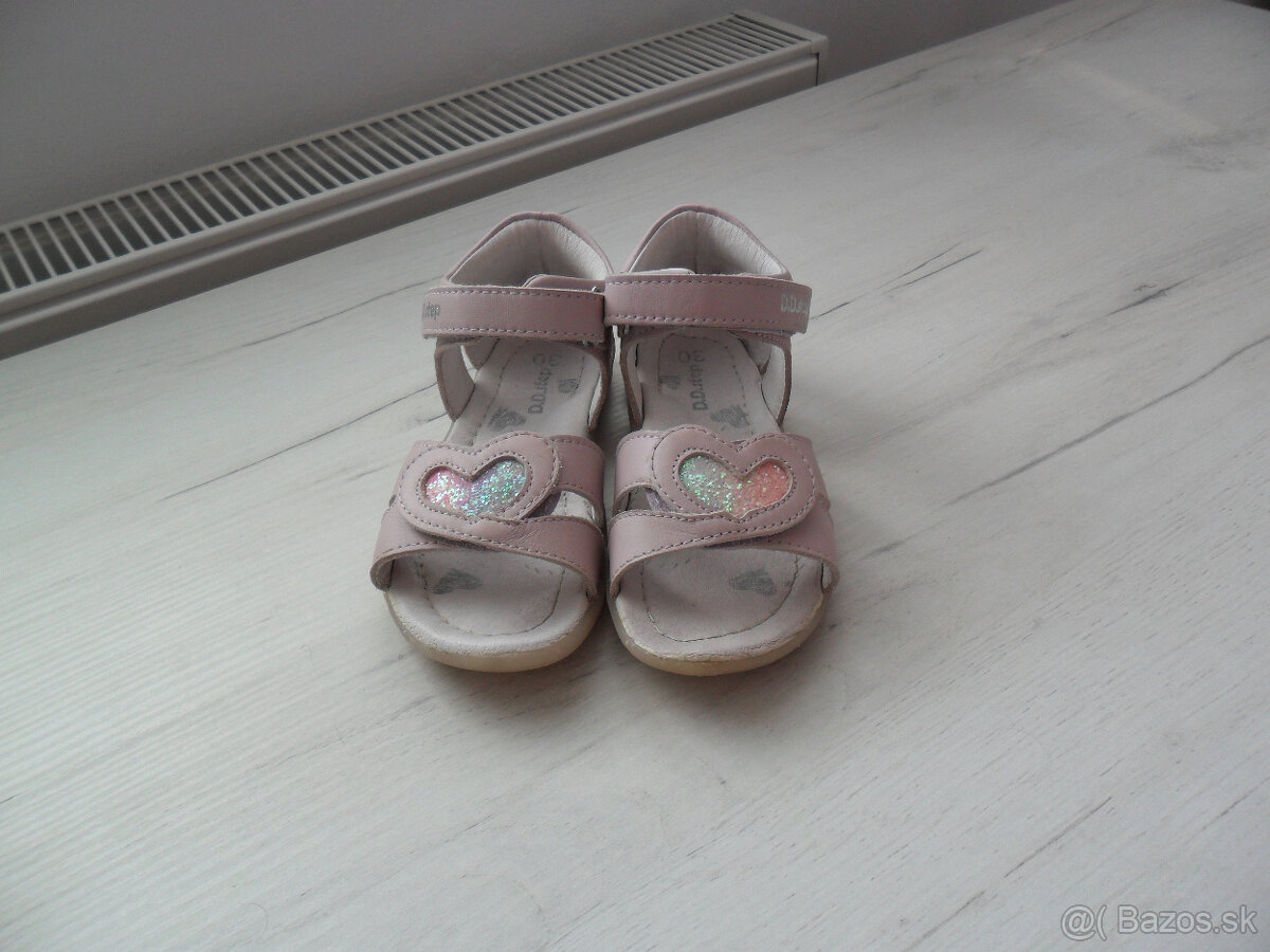 Detské kožené sandálky značky D.Dstep v 30 - 2