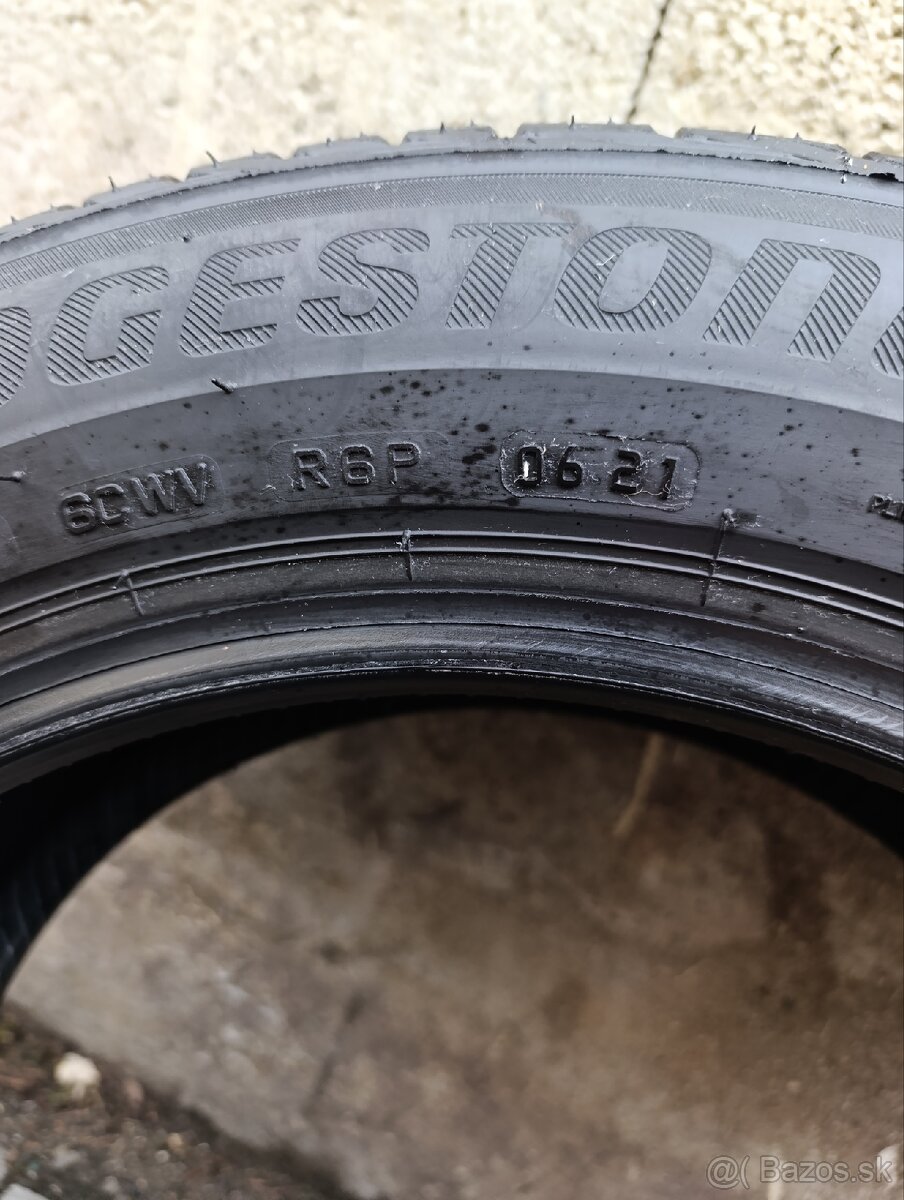 Predám letné pneumatiky Bridgestone 195/60r16 - 2