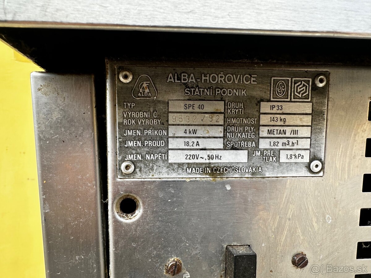 Plynový sporák alba 100€ - 2