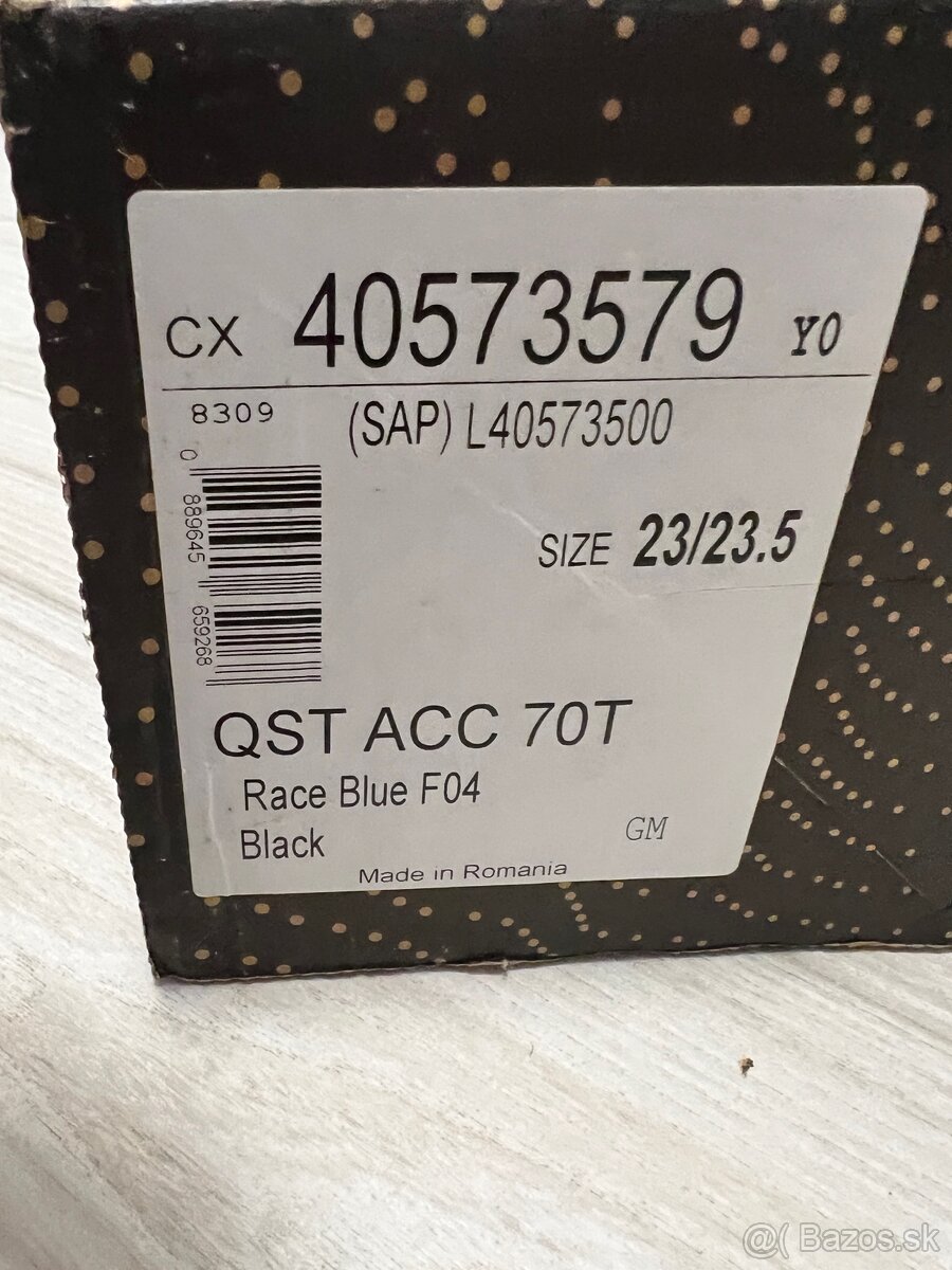 Salomon QST Raceblue 70T - detské lyžiarky 23/23,5 - 2