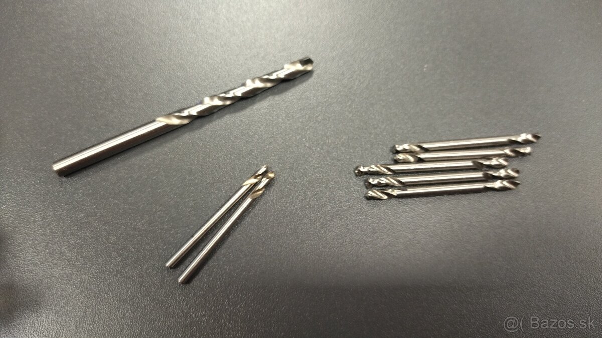 Vrtáky do kovu karbidové, TK špička, navrtaváky, obojstranné - 2