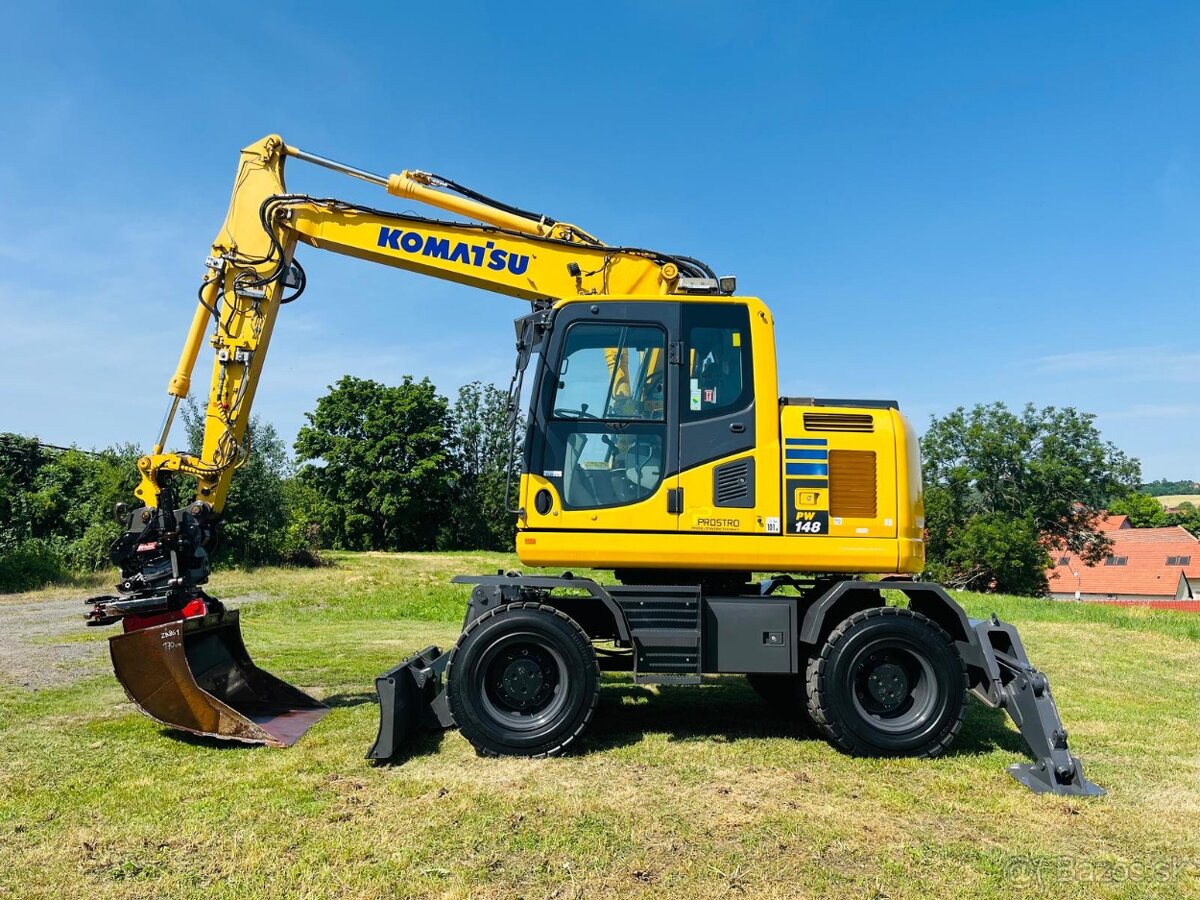 Kolesové rypadlo Komatsu PW148-10 - 2
