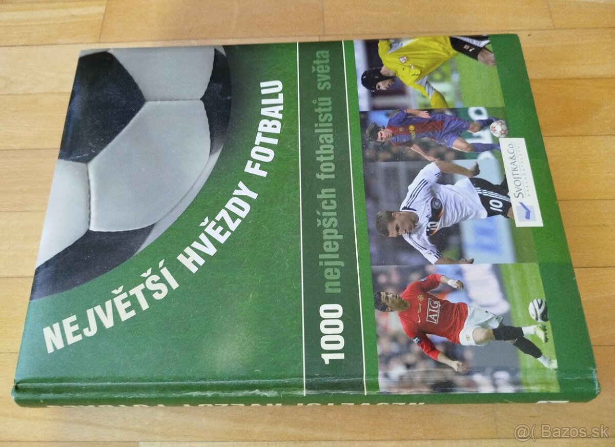 Kniha - Největší hvězdy fotbalu - 1000 naj. - 2