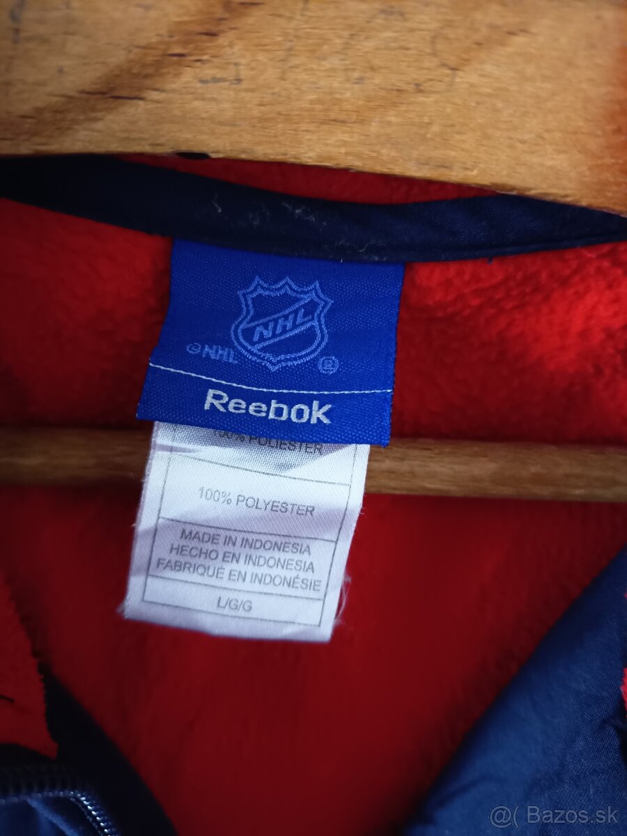 Washington Capitals Reebok Red Full Zip Microfleece Jacket - 2