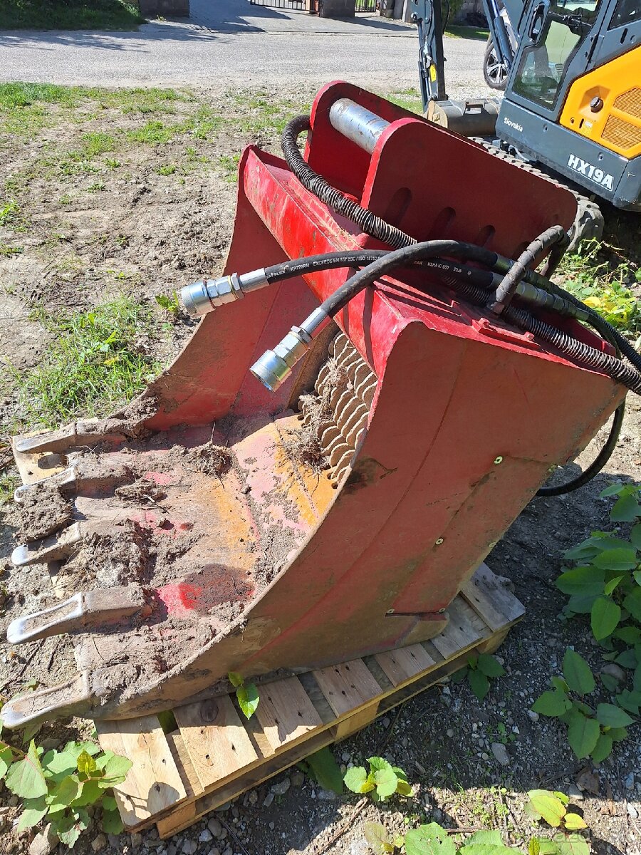 Triediaca lopata hriadelova frakcia 0/16 mm - 2