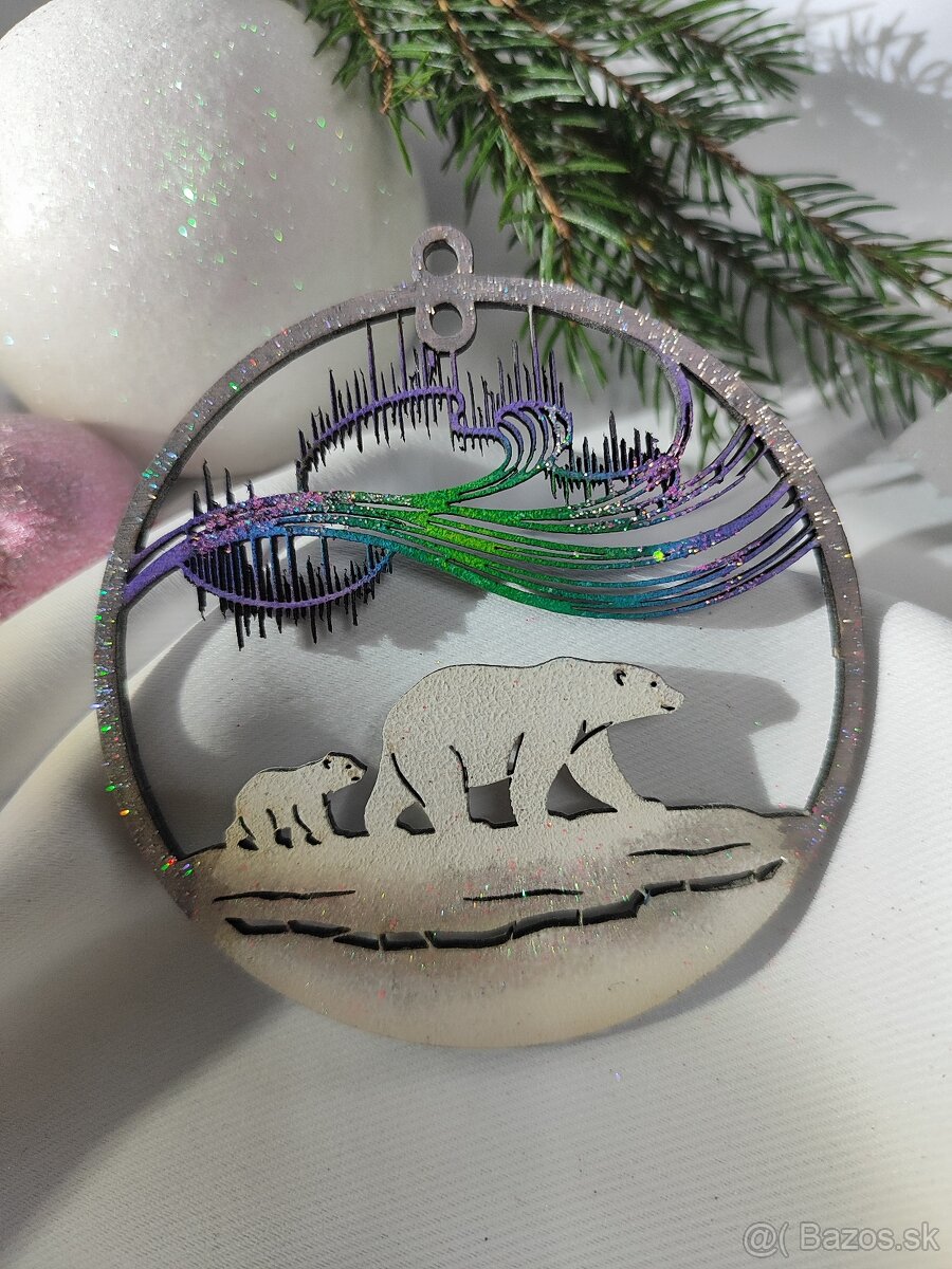 Vianočné ručne maľované ozdoby - 2