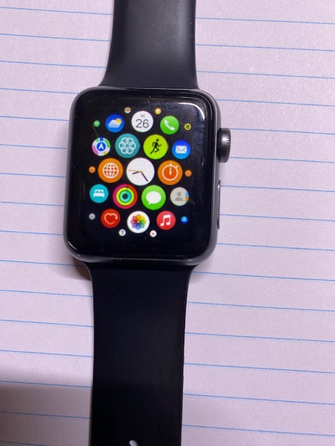 Apple watch series 3 space grey/black 38mm - 2