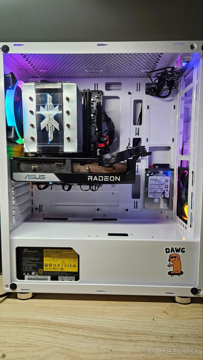 Herný PC • i7 7700 • RX 6600 XT 8GB • 16GB - 2