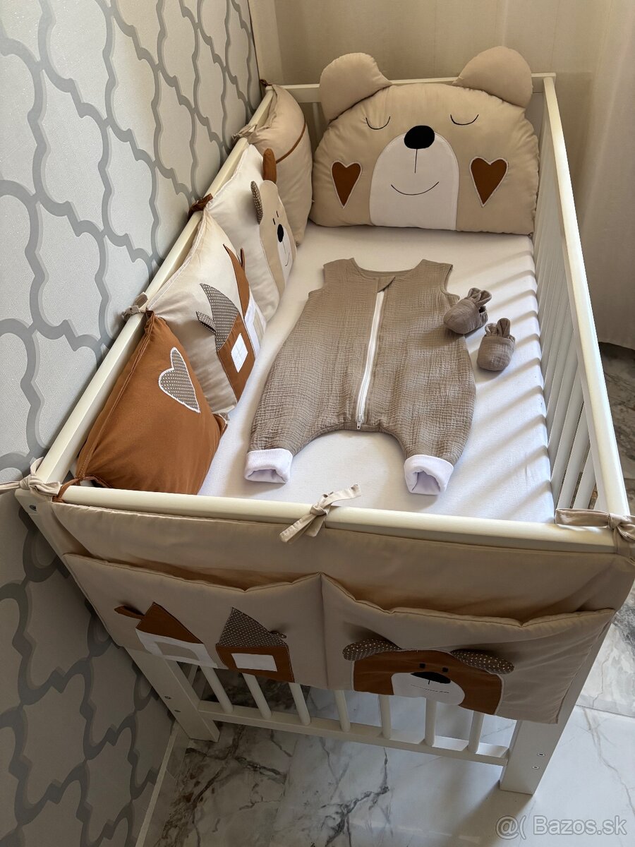 Bavlnený set do detskej postieľky - 2