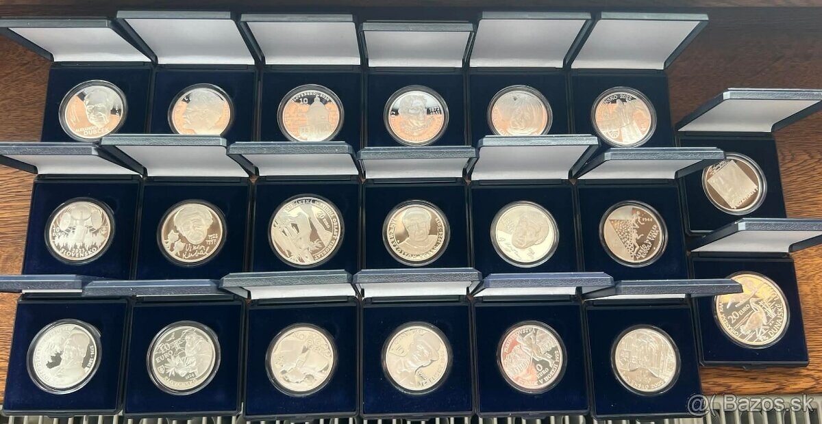 Strieborné pamätne mince - 2